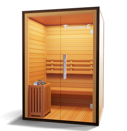 2 Person Home Stream Sauna | Traditional 6™